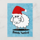 Search for funny sheep postcards Santa