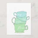 Search for tea lover postcards Blue