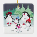 Search for penguin family christmas tree decorations Cute