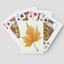 Search for maple leaf playing cards Green