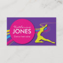 Search for dance instructor business cards Tango