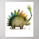 Search for dinosaur art kids posters Rainbow