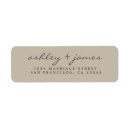 Search for grey and black return address labels Calligraphy