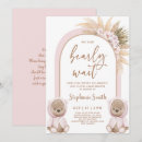 Search for bear baby girl shower invitations Pampas grass