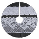 Search for black and white tree skirts Retro