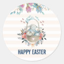 Search for cute easter basket stickers Rabbit