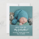 Search for will you be my godmother invitations Modern
