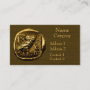 Search for ancient business cards Greek