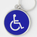 Search for disability key rings Handicapped