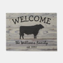 Search for cow doormats Beef cattle