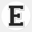 Search for black letter e stickers College