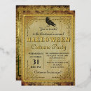 Search for vintage seasonal invitations Costume party