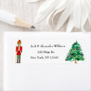 Search for whimsical tree return address labels Winter