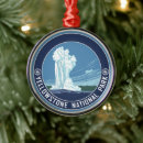 Search for yellowstone park christmas tree decorations Old faithful