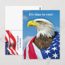 Search for bald eagle and american flag postcards Bird