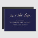 Search for navy blush save the dates Modern