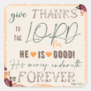 Search for give thanks to the lord stickers Scripture