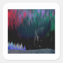 Search for northern lights stickers green