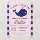 Search for nautical 1st birthday invitations Beach