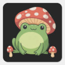Search for kawaii mushroom stickers Frog