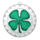Search for irish dartboards Four leaf clover