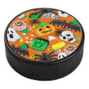 Search for halloween hockey pucks Trick or treat