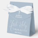 Search for dusty blue favour boxes Religious