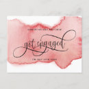 Search for just engaged invitations Calligraphy