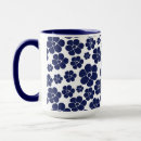 Search for blue and white patterns mugs For her