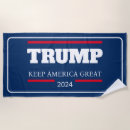 Search for president trump beach towels Campaign