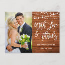 Search for love thank postcards Modern brush script