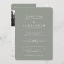 Search for modern suite wedding invitations Marble