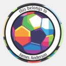 Search for football ball stickers Children
