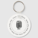 Search for on vocal key rings Microphone
