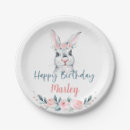 Search for easter bunny plates Some bunny birthday