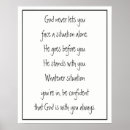 Search for alone posters God
