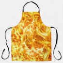 Search for fire and flames aprons Orange