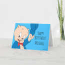 Search for porky pig cards Looney tunes