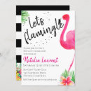 Search for flamingle party invitations Luau