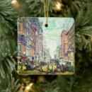 Search for cityscape christmas tree decorations Big apple