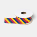 Search for blue and yellow ribbon Satin