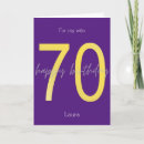 Search for elegant 70th birthday cards Seventy
