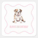 Search for bulldog stickers Birthday