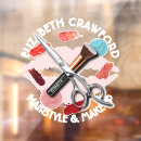 Search for hair salon window decals Makeup