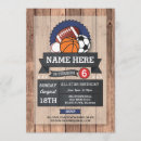 Search for rugby birthday invitations Ball