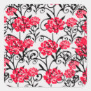 Search for fabric flower stickers Red