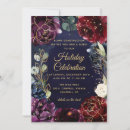 Search for floral seasonal invitations Burgundy