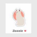 Search for minimalist cat stickers Laptop