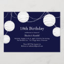 Search for light blue 18th birthday invitations Modern
