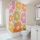 Search for 1960s pattern shower curtains 1970s
